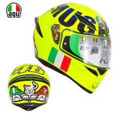 이태리 AGV K3 K1 오토바이 풀페이스 헬멧 안개모 남여 공용, K1-MUGELLO-2016