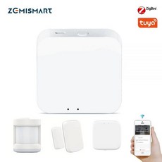 Zemismart 투야 지그비 3.0 무선 허브 게이트웨이 스마트 라이프 브리지 원격 제어 도어 센서 모션 센서 온도, Sensor kit
