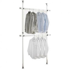 쿵샵쿵SHOP 반도 기획 옷걸이행거 2단 설치형행거, 해당상품