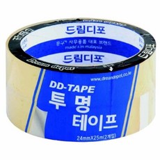 드림디포 투명테이프 24X25, 1개