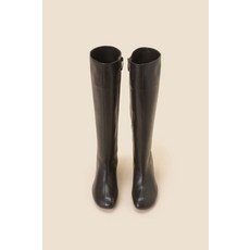 슈콤마보니 Slim long boots(brown) DG3BW24508BRN-G