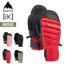 스키 보드 장갑 버튼 로브 23-24 Burton ak 오븐 고어텍스 인피니움 손싸개 W24JP-233461 Aven GORE-TEX Infinium Mittens 스노우보드 극난, Reef핑크