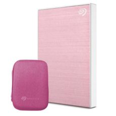 씨게이트 외장하드 One Touch HDD 데이터복구 +파우치, RoseGold, 2TB