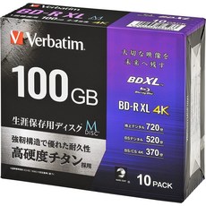 Verbatim M-DISC 블루레이 BD-R XL 100GB 10장, 100GB + 10장, 1개