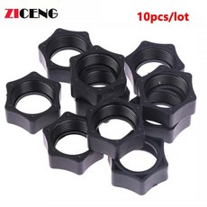 볼마운트자동차 휴대폰 홀더 액세서리 플라스틱 육각 너트 17mm 볼 고정 공기 배출구 클립 10 개, 10개