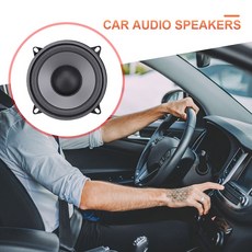 차량용 HiFi 동축 스피커 전체 범위 주파수 서브 우퍼 오디오 경적 5/6 인치, T01-A, 02 6 inch