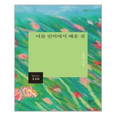 [창비(창작과비평사)] 여름 언덕에서 배운 것 (마스크제공), 단품, 단품