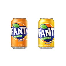 환타 파인애플 오렌지 12개씩 355ml x 24캔 CB