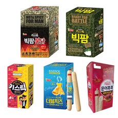 롯데푸드 간식소시지 단품골라담기 빅팜 불닭 체다치즈 더블치즈 문어콕콕 육가공, 키스틱 문어콕콕 50g, 50g, 1개