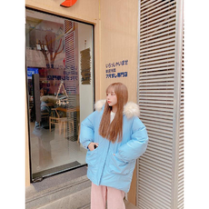 숏 여성패딩