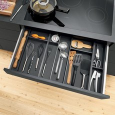 blum 블룸 철재 조리도구함 암비아라인 for 레그라박스 서랍 칸막이 정리 900용, 1개 - blum