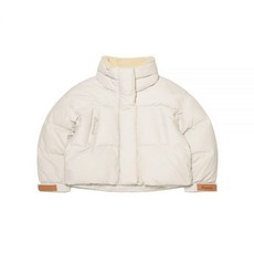 KODAK 코닥어패럴 브라우니 세미크롭핏 숏 다운 자켓 우먼 IVORY K4422LDJ92IVR 407716