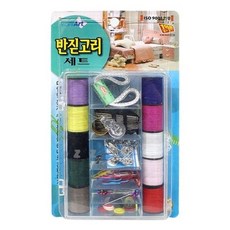 (1+1특가상품)코텍스 반짇고리 세트 바늘질세트 실바늘, 1