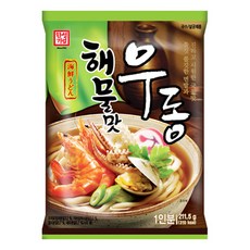 한성 해물맛우동 211.5g 30개 한박스 간편요리/식사대용/한끼식사/혼밥, 1개