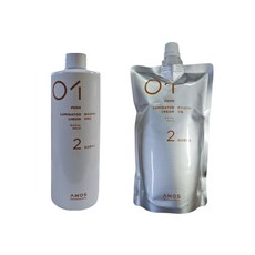 아모스 루미네이터 제2제 중화제/신형, 크림중화제, 1개, 500ml