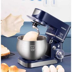 스탠드믹서 밀가루 반죽기 빵반죽기 전동 휘핑기 제빵, 5L 블루 주방기기 패키지 5