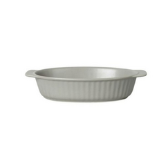 쓰임 타원 그라탕기 중, 01 그레이, 2개