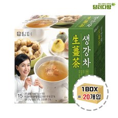 DN다나1_담터 생강차 15스틱 1BOX (20개입) 국산차 분말차 전통음료 생강차 생강가루차 생강분말_QX+5236EA, Δ본상품선택, Δ본상품선택