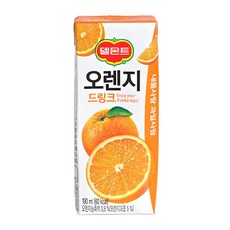 델몬트 드링크 오렌지, 190ml, 24개