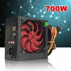 EU/AU/US 최대 700W PCI SATA ATX 12V 게임용 PC 전원 공급 장치 24Pin / Molex /Sata 700Walt 12CM 팬 BTC, 05 미국