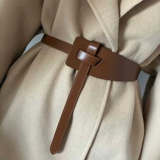 양가죽벨트코트원피스코디허리끈스트랩아이템