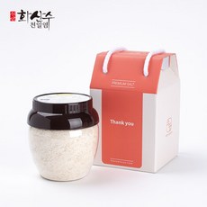 [화산수천일염] 레몬소금 400g 선물세트 / 행사 명절 선물세트, 1세트