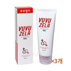 부부젤라 맛사지젤 100ml × 3개 / 마사지젤, 100ml x 3개