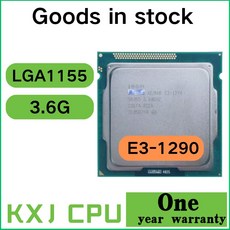 인텔 제온 프로세서 E3-1290 E3 쿼드 코어 LGA1155 데스크탑 CPU, 한개옵션0