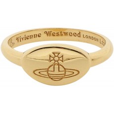 [비비안 웨스트 우드] 반지 액세서리 VIVIENNE WESTWOOD 64020007 R001 TILLY RING 여성 반지 GOLD L (약