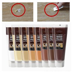 조색실리콘 2개 찢어진 장판 이음새 부분 보수 밤색 실리콘 매꾸미 목재용 퍼티 목재메꿈이