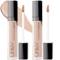 유니클럽 풀 커버 리퀴드 컨실러 7.5g SPF30 PA++, 2호 샌드 베이지, 2개