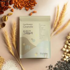 유나뷰스터 그래놀라 200g 무설탕 Una Beauster Granola, 1개