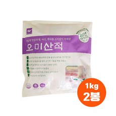 사옹원 오미산적 1kg x 2봉 (아이스박스출고) 명절음식/모듬전/산적/추석음식/꼬지전, 2개