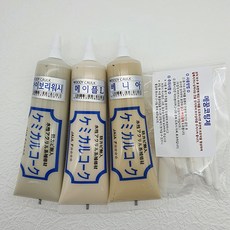 마루바닥보수 가구 몰딩보수 틈새 찍힘보수 메꿈제 튜브형 메꾸미 우디코크 케미컬코크 세트, 메이플세트
