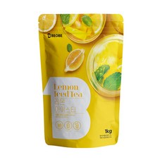 베오베 레몬 아이스티 파우더 1kg 1박스 10개, 베오베 레몬 아이스티 파우더 1kg 1박스 10개 제품, 1개입