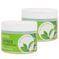 메디힐 티트리 카밍 에센스 패드 50매입 X 2 순한진정 정돈 간편케어 패드 각질제거 케어 자연 유래 성분 95% 함유