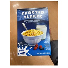 트레이더 조 프로스티드 플레이크 시리얼 425g 3팩 Trader Joe's Frosted Flakes 15oz(425g)+P100
