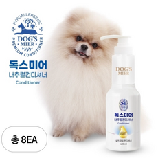 독스미어 내츄럴 강아지 컨디셔너, 480ml, 8개