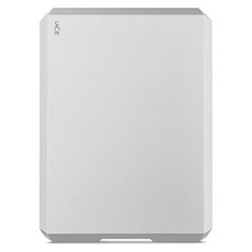 [독일] LaCie MOBILE DRIVE MOON STHG1000400 Portable External Hard Drive 1 TB 2.5 Inch USB-C Mac & PC S, Moon Silver_1 TB