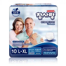 성인 팬티 기저귀 일반형 대형10p x8팩 입는 오버나이트 외출 공용, 8개, 상세페이지 참조