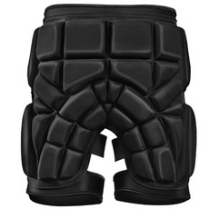 어린이 피겨 보호대 입는 엉덩이 보호패드 스케이트, S 70~95캐티 하드 쉘 무릎  팔꿈치