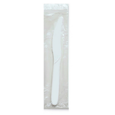생활을그리다 일회용 나이프 16.8cm 개별포장 화이트, 300개입, 8개