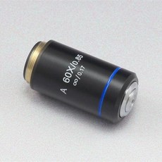 60x 무한대 생물 현미경 무색 목적 렌즈 olympus biomicroscope uis2 무한대 광학 시스템 cx21 cx3 cx41, 1개