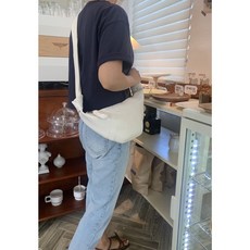 크로와상 반달 백 범백 크로스 숄더 백