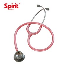 스피릿 청진기 간호사 실습 양면 CK-601PF 펄핑크, 1개
