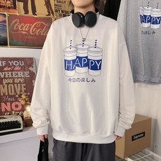 남성의류 남자 트렌드 힙합 유행 와이드 루즈핏 CEC 뚱보 반팔 봄가을 BF무드