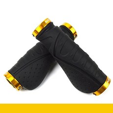 자전거 그립 도로 액세서리 고무 라이딩 바이스 핸들 알루미늄 장비 Bmx 바이크 부품, [09] Black-Yellow, 1개