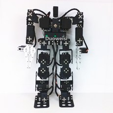 shangren 19 자유도 고전 휴머노이드 댄스 로봇/바이 페달 워킹 로봇, 설명, 블랙, 금속