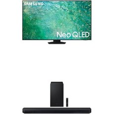 삼성 75인치 클래스 네오 QLED 4K QN85C 시리즈 퀀텀 HDR 돌비 애트모스 오브제 트래킹 사운드 모션 엑셀러레이터 터보 게이밍 허브 알렉사 내장 스마트 TV QN75