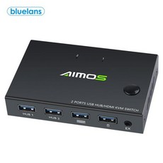 유그린usb3.0kvm스위치4포트멀티허브